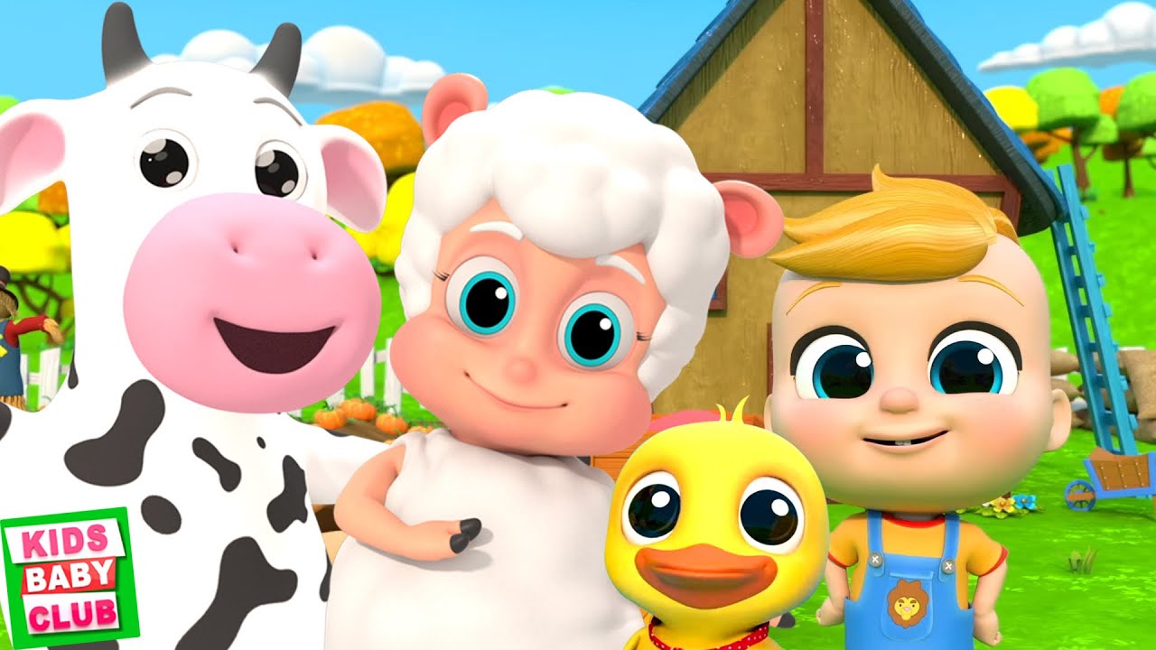 Old Macdonald Had A Farm + More Top Nursery Rhymes Collection for Kids