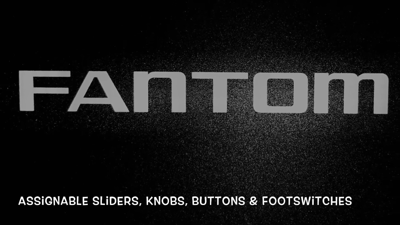 Roland Fantom: Assignable Sliders, Knobs, Buttons & Footswitches