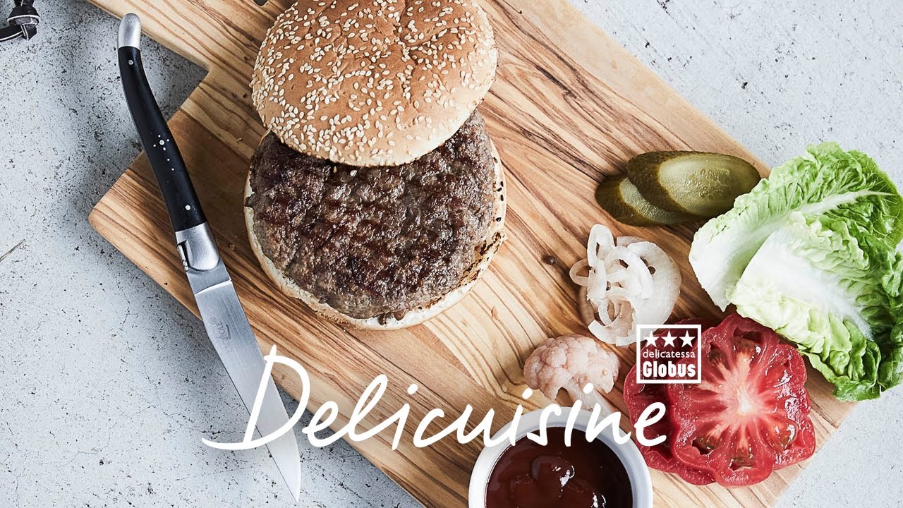 Delicuisine Rezept: The Globus Burger