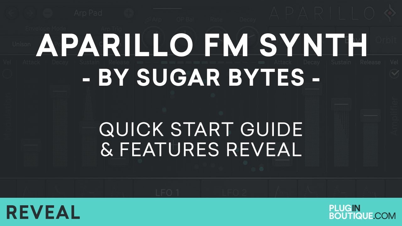 Sugar Bytes APARILLO | Cinematic FM Synth Tutorial