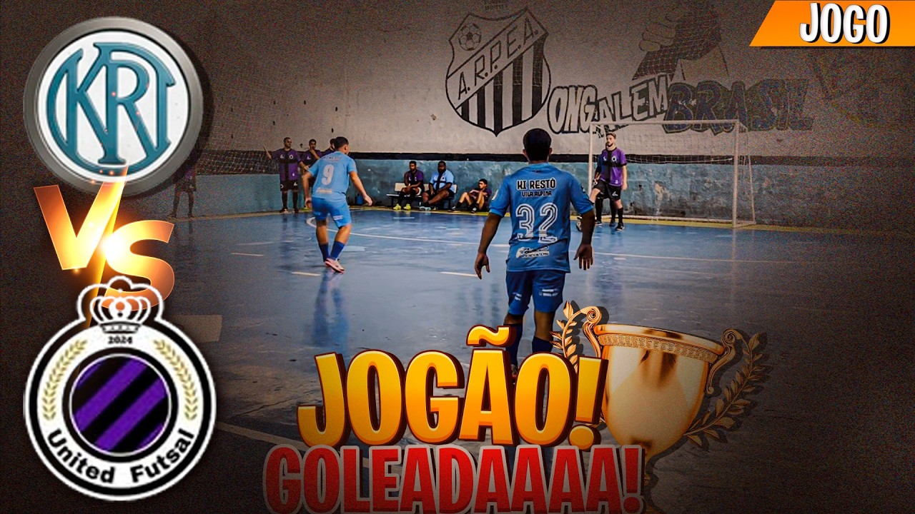 QUEM VAI GARANTIR SUA VAGA NA SEMI FINAL ? KI RESTO ou UNITED FUTSAL