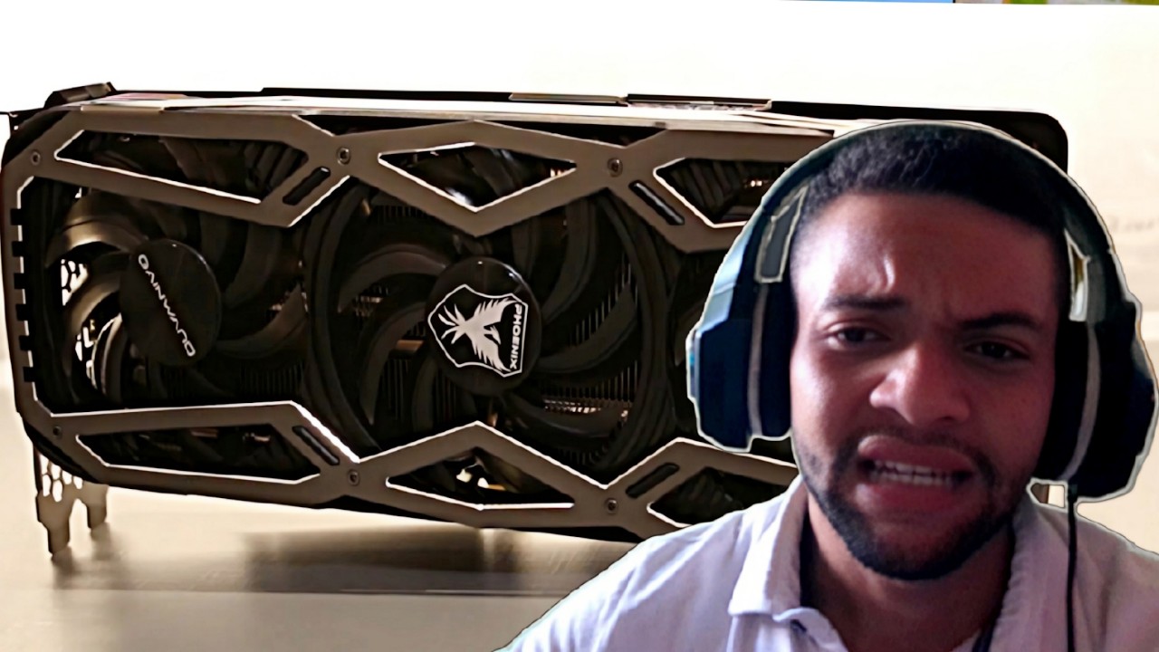 86.7% a placa de v&iacute;deo mais bonita do mundo Rtx 3080 10gb Gainward Phoenix
