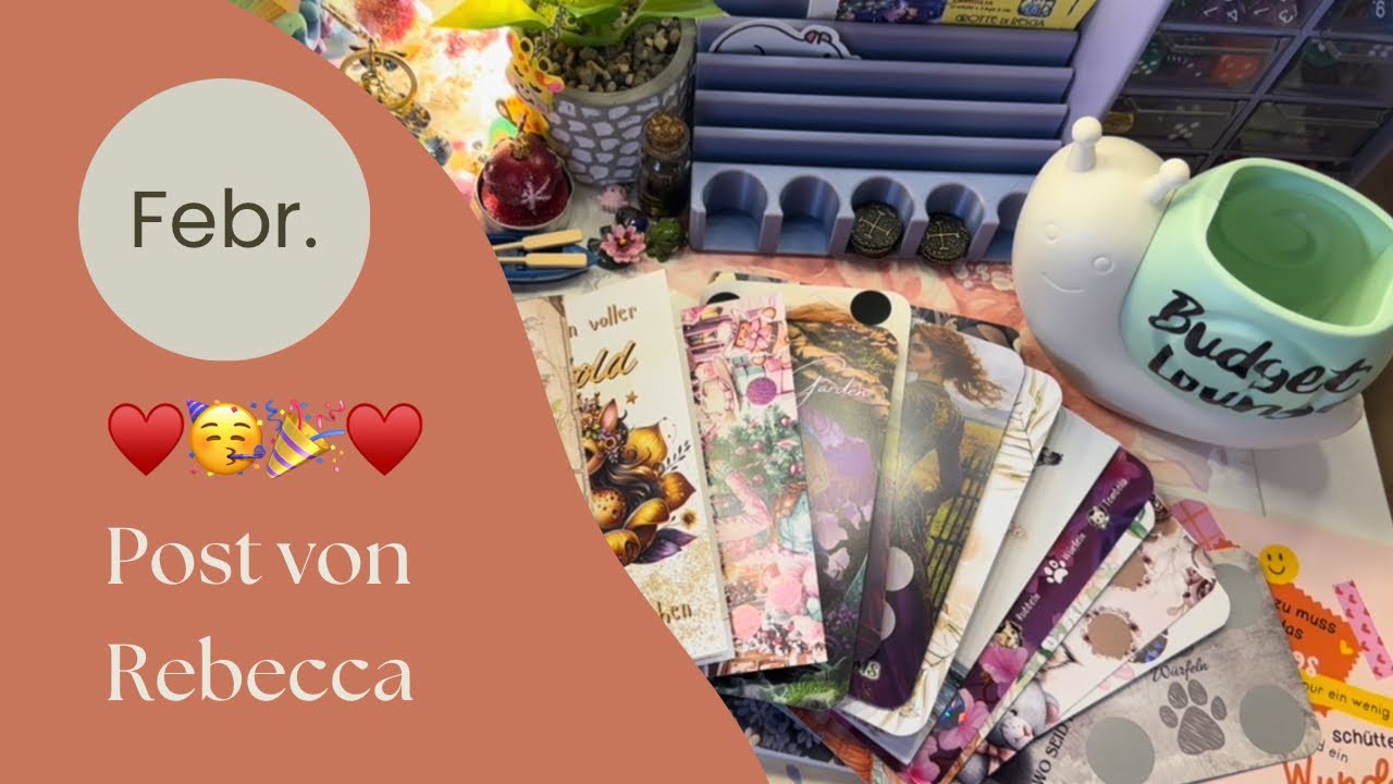 ♥️ Überraschungspost von Rebecca ♥️ und HappyMail von Susen #schutzengel 