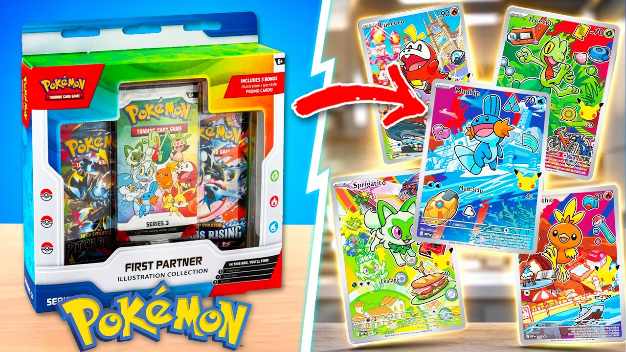 These *NEW* Pok&eacute;mon Packs ONLY HAVE HITS! (First Partner Collection)