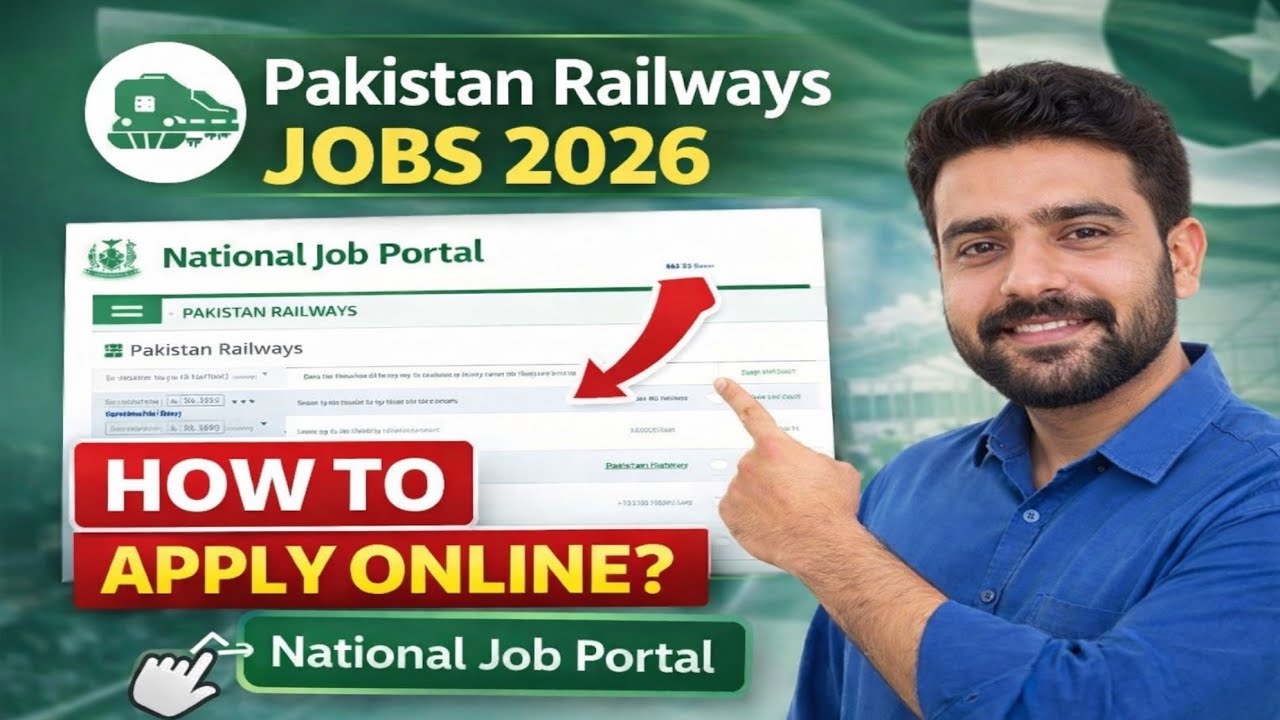 How to Apply for Pakistan Railways Jobs 2026 | NJP Live Application Guide #pakrail #allpakjobs