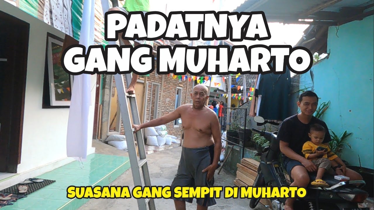 Kehidupan Di Gang Sempit Muharto 5B, Malang, Indonesia | Pemukiman Padat Kota Malang