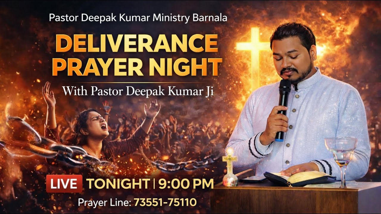 🔴Live Prayer  || 20.03.2026 || Pastor Deepak Kumar Ji” #liveprayer #jesus #healingprayer