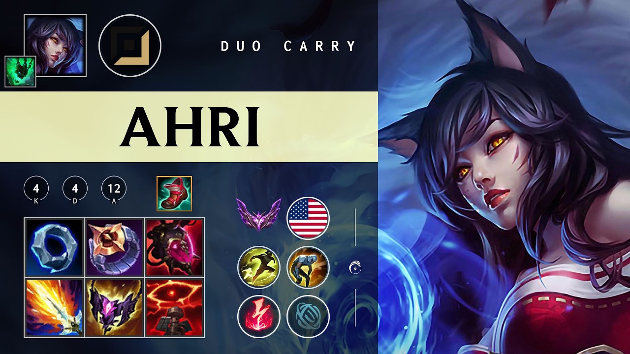 Ahri Carry vs Caitlyn - NA Master Patch 26.03
