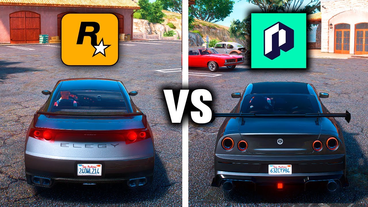 GTA V NoPixel 4.0 Rework vs Original - Sports Cars (New engine sounds, models)