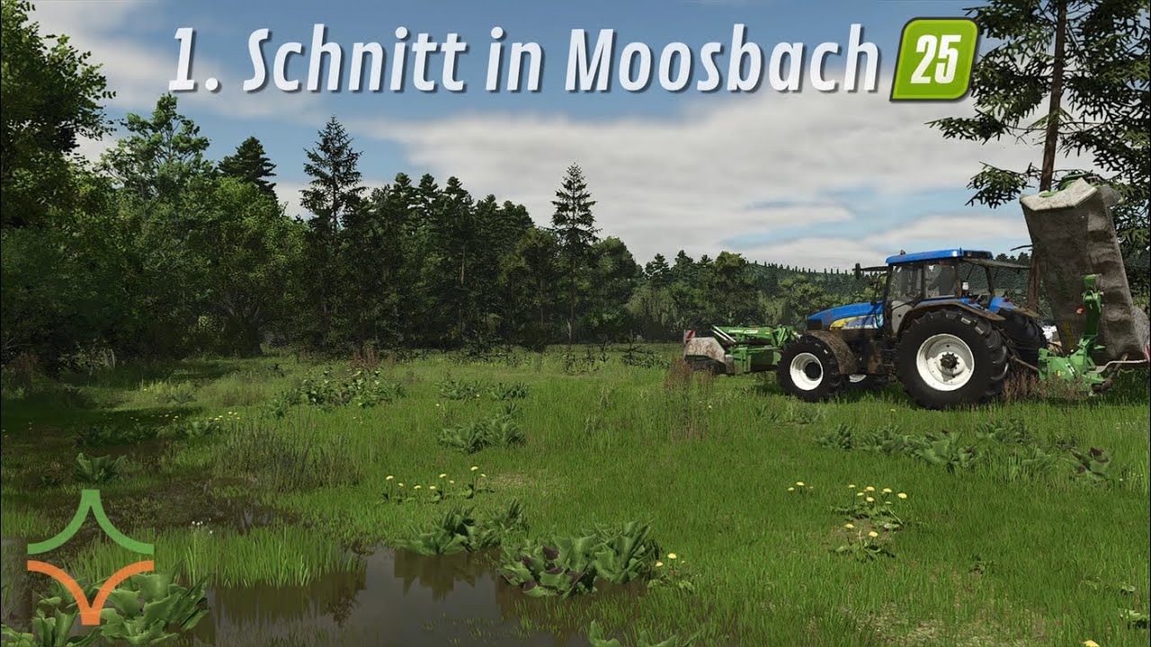 FS25 I 1. Schnitt in Moosbach I 60 FPS