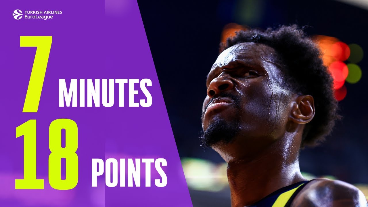 18 points in 7 MINUTES | An Unstoppable Nigel Hayes-Davis | Fenerbahce vs Bayern