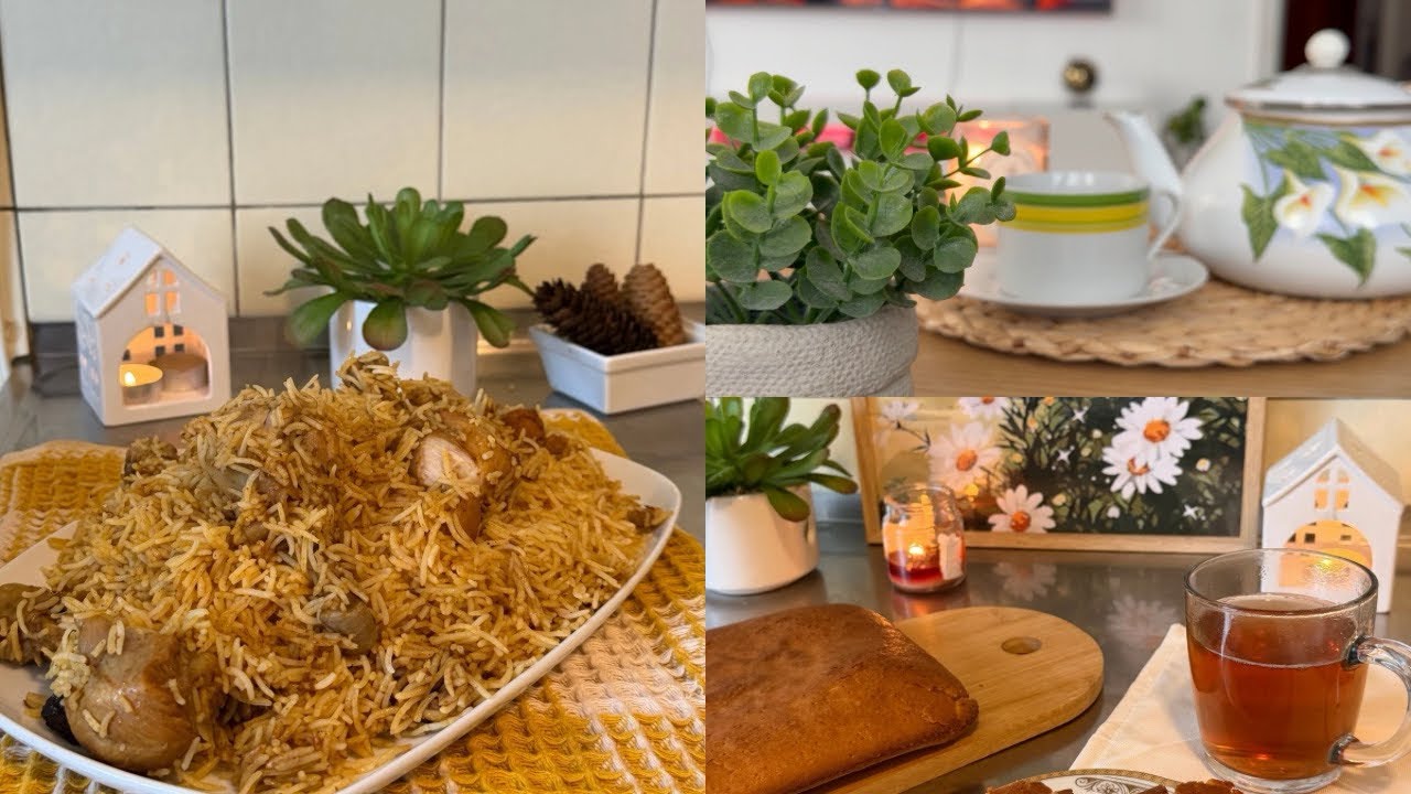 A Slow Sunday at Home | Baking, Grocery Shopping & Cooking | Slow Living 