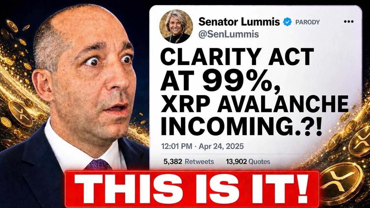 CLARITY ACT ВОТ-ВОТ СПРОВОЦИРУЕТ МАСШТАБНУЮ ЛАВИНУ XRP!