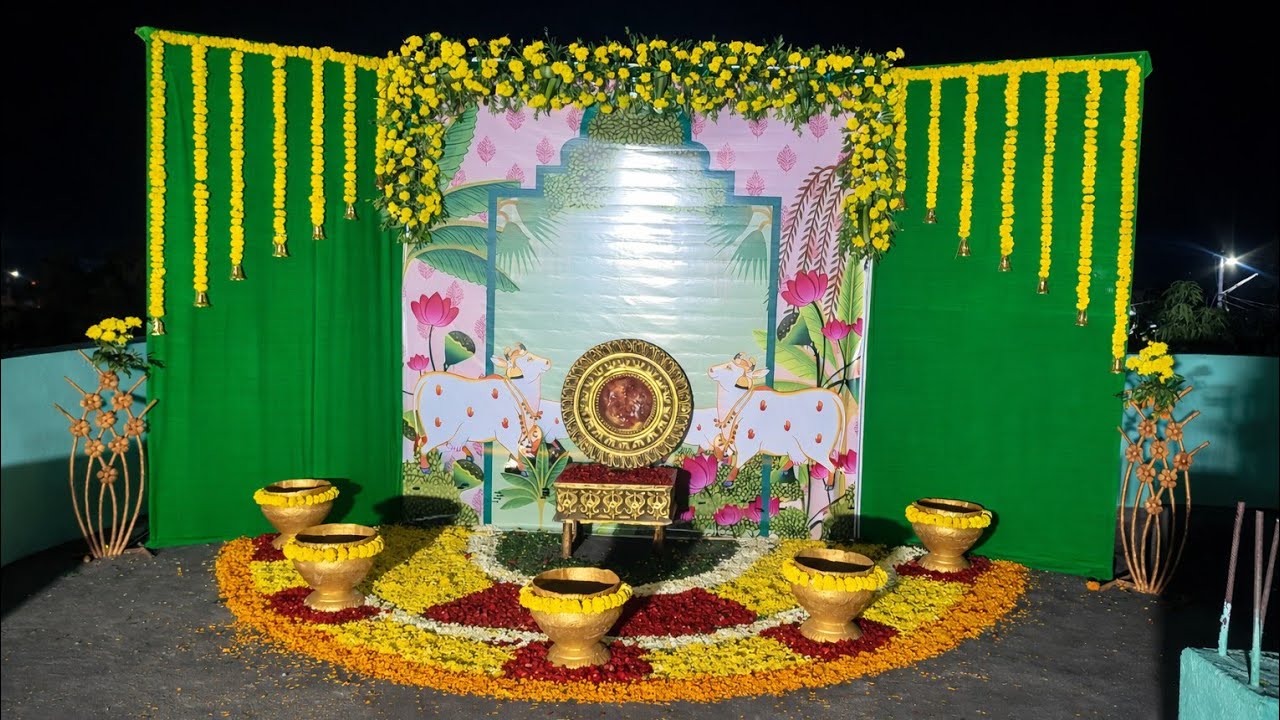 New Haldi Decoration Event 🔥 | Full Setup Reveal 😍