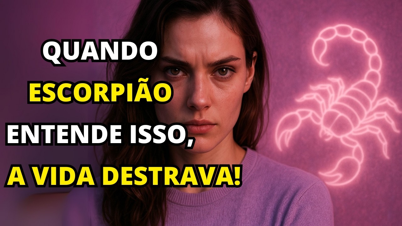 Quando Escorpião ENTENDE estas 5 VERDADES CRUAS, as coisas começam a fluir melhor e A VIDA DECOLA!
