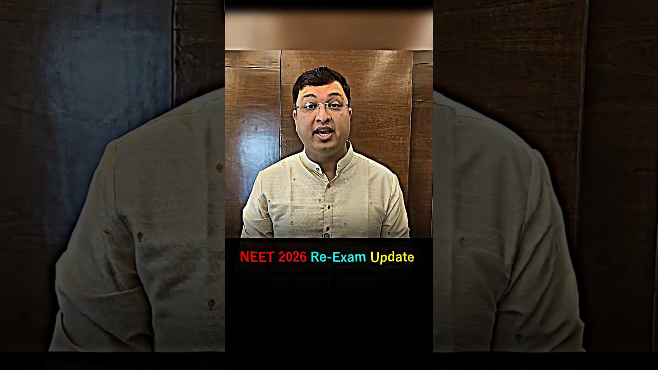 NEET 2026 Re-Exam Update #neet2026 #reneet #nvsir