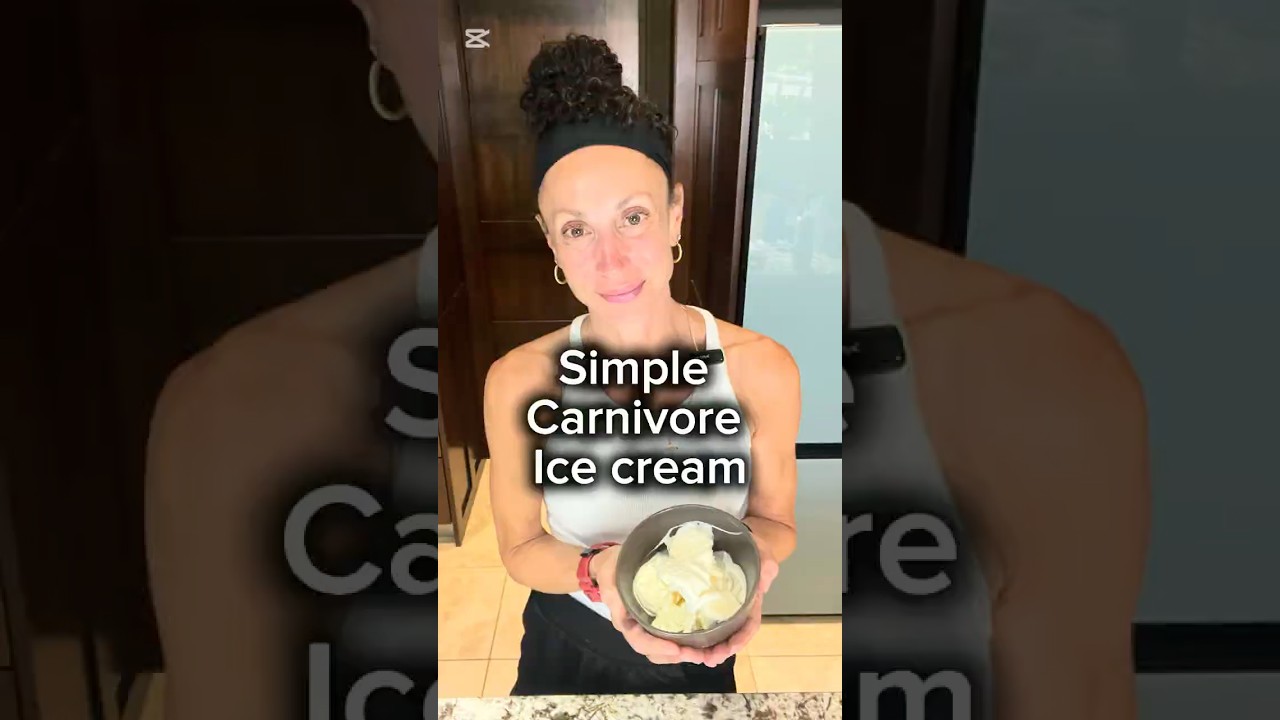 How to make easy Carnivore ice cream