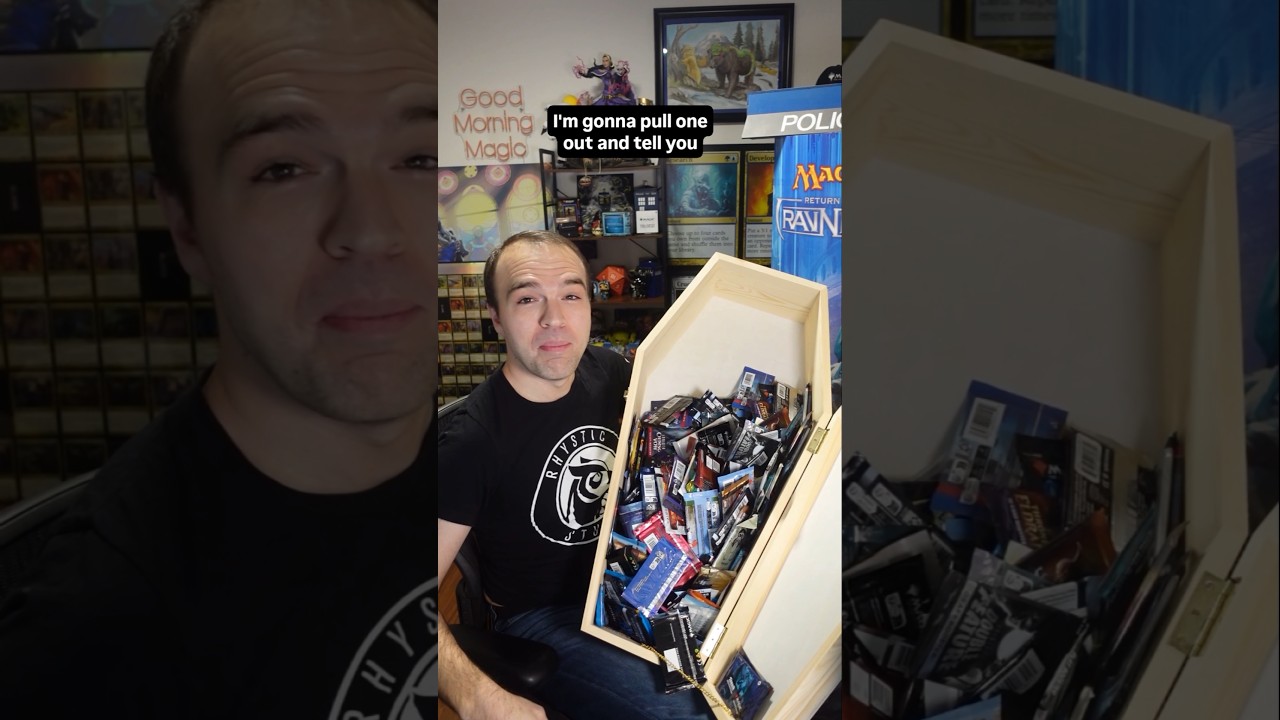 Opening a Magic pack out of WHAT?! 