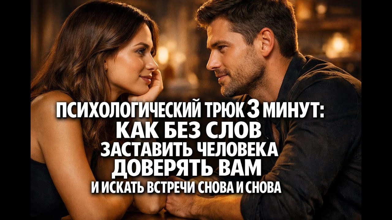 Всего 3 минуты разговора, и этот человек захочет остаться с вами навсегда: секрет магнетизма