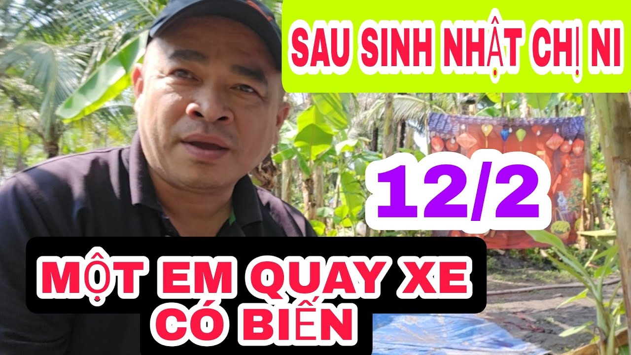 TRƯA 12/2 MỘT EM QUAY XE LÊN ĐƯỜNG NGAY SAU SINH NHẬT CHỊ NI 