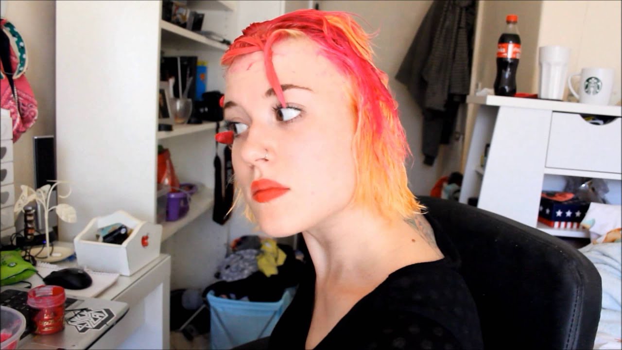 Dying My Hair Pink Ombre.