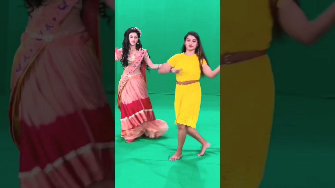 Mallika Singh Dance Practice For Radha Krishna Serial 😍 #shorts