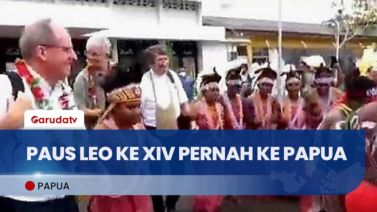 Paus Leo ke XIV Ternyata Pernah ke Papua Tahun 2003