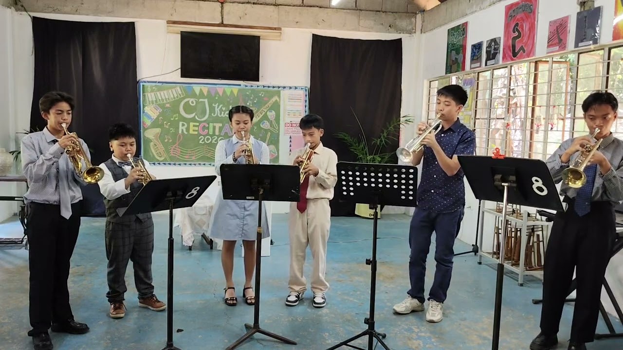Raindrops Keep Falling On My Head - Trumpet Ensemble | CJ Recital 2026. 