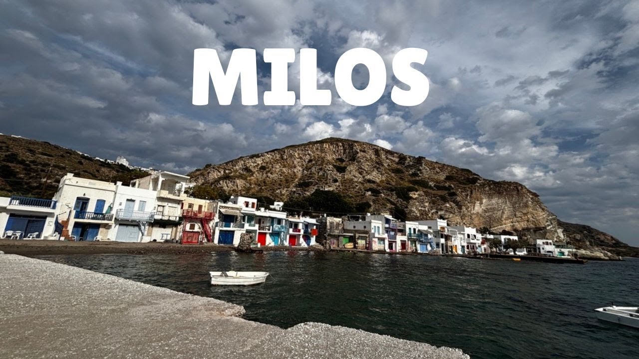 TRAVEL VLOG: Milos, Greece 🇬🇷 (October 2025)