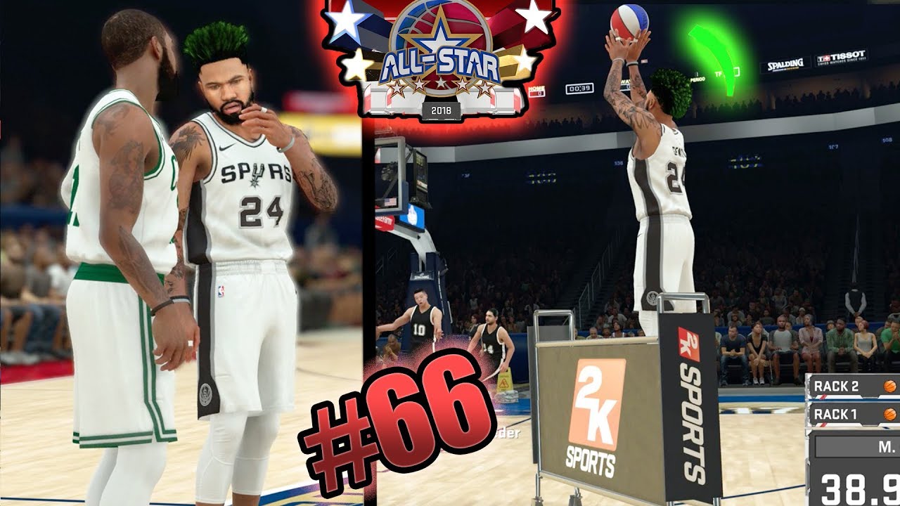 NBA 2k18 MyCAREER - TOUGHEST All Star 3pt Contest! Gento vs Splash Bros! Ep. 66