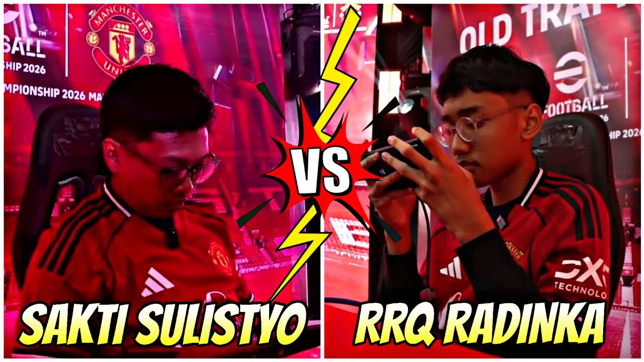 RRQ RADINKA VS SAKTI SULISTYO | OLD TRAFFORD CUP 2026 | EFOOTBALL MOBILE