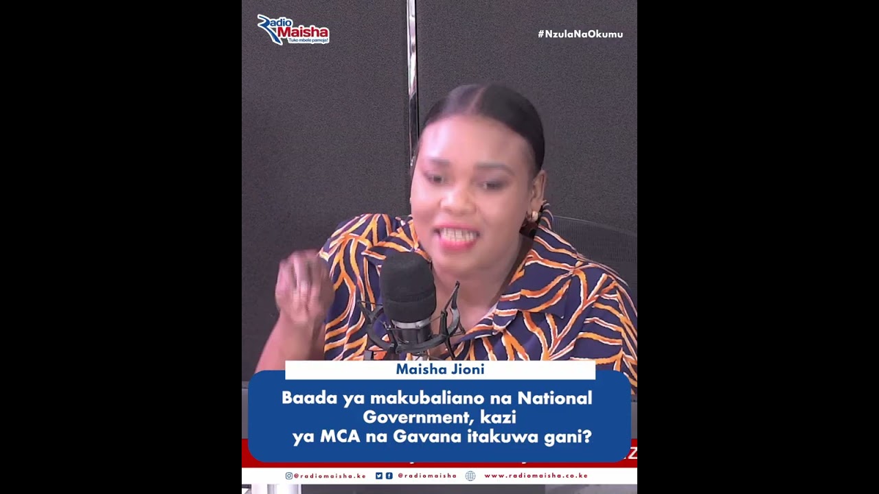 Baada Ya Makubaliano Na National Government, Kazi Ya MCA Na Gavana Itakuwa Gani?