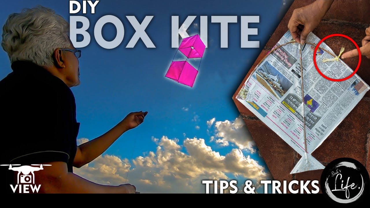 Tips & Tricks to fly a Kite | DIY Box Kite