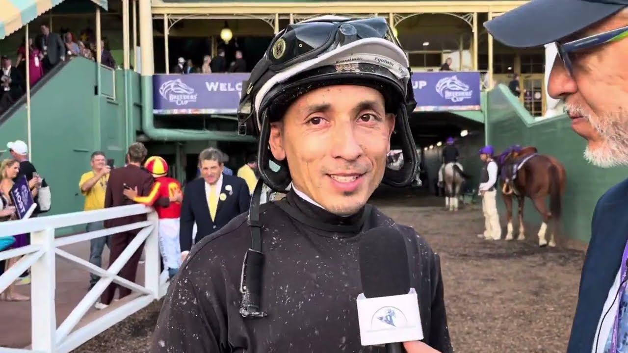🔵HECTOR BERRIOS,su participación en las Breeder’s Cup 2023. Santa Anita Park.