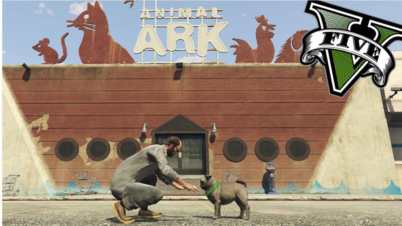 GTA V PC MODS - Una Tienda de Mascotas !! WTF - ElChurches
