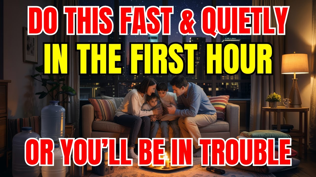 First 60 Minutes of a Blackout: What You Must Do Fast and Quietly
