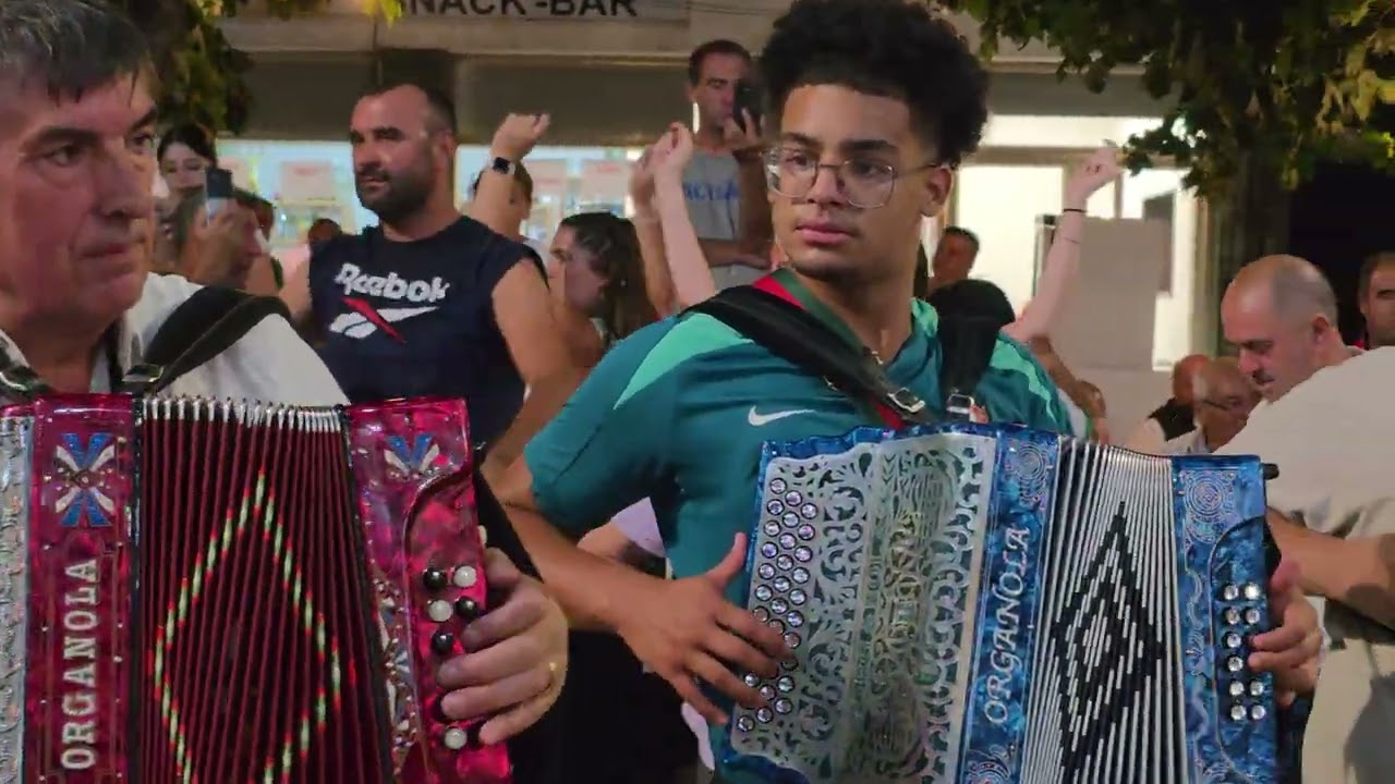 NOITE DE CONCERTINAS e DANÇAS NO LARGO DO URCA EM PONTE DA BARCA  21 DE AGOSTO 2025
