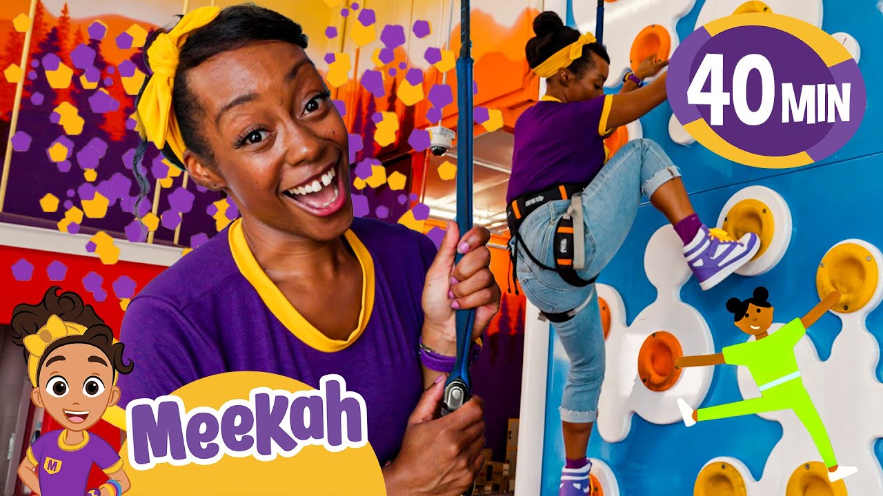 Meekah's Rock Climbing | Exercise With Meekah! | Educational Videos for Kids | Blippi and Meekah TV