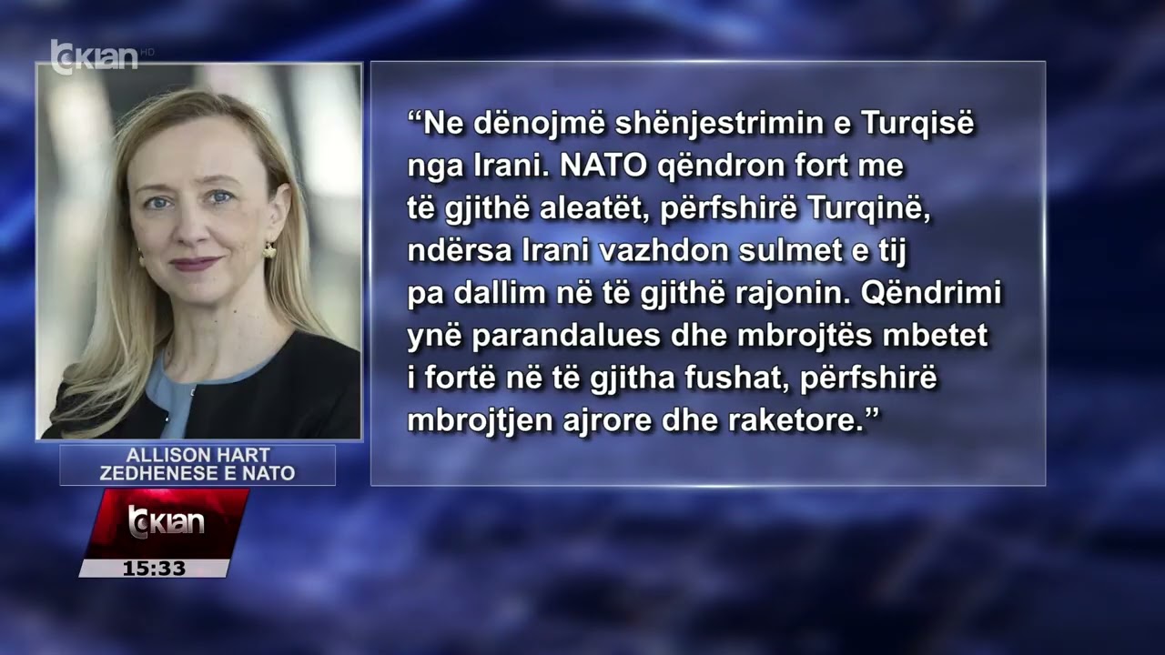 Tv Klan - Lufta kundër Iranit angazhon edhe NATO-n