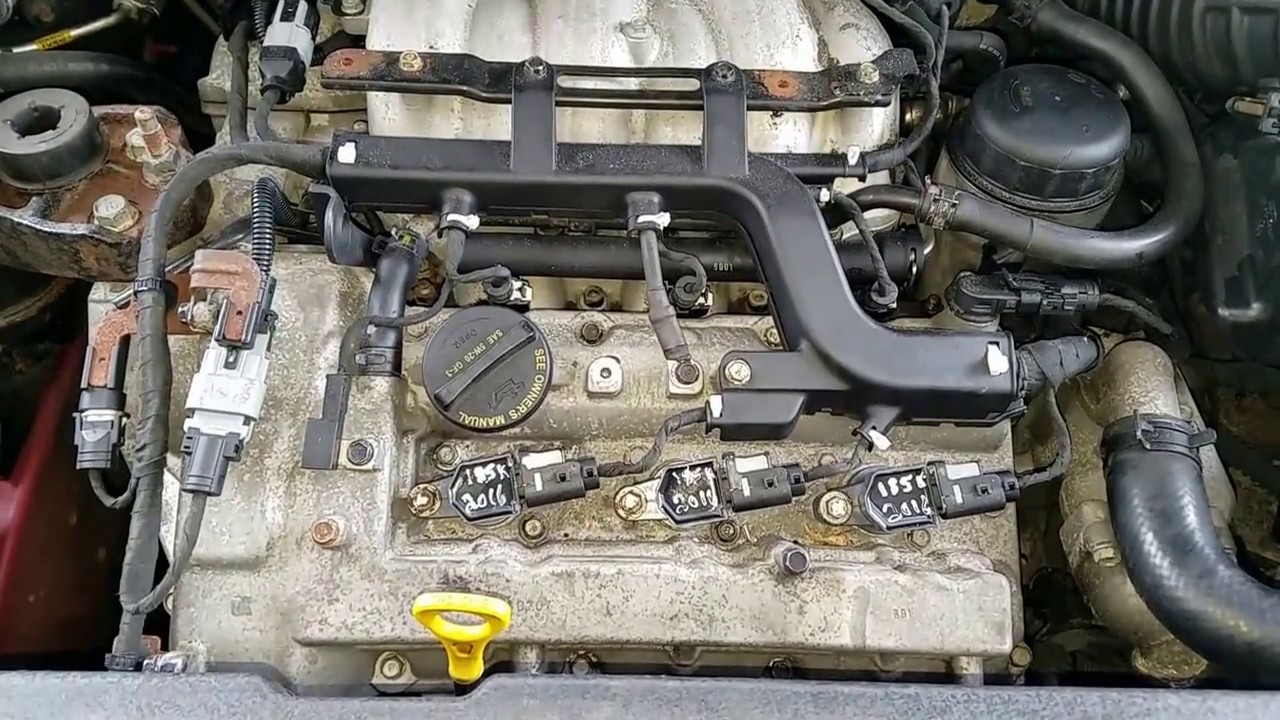 2007 Kia Sedona Spark plugs part 2 (Plenum removal, rear plugs) [INVOLVED]