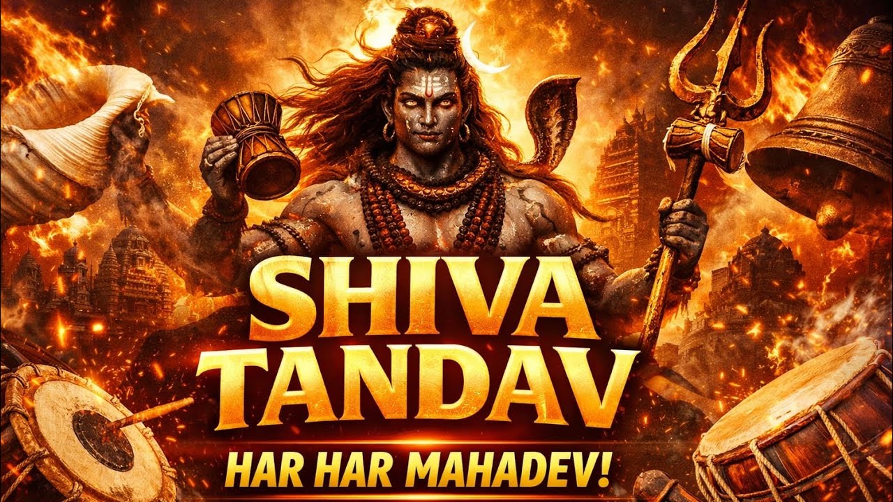SHIVA TANDAV 🔥 115 BPM | Explosive Har Har Mahadev Chant | Mahakal Awakening