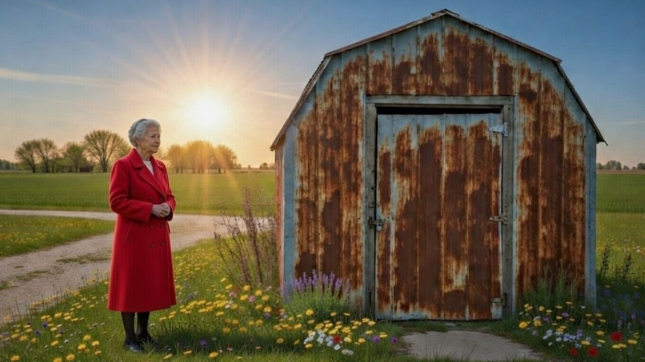 Her Late Husband Left Her a $50 Rusty Shed — When She Turned the Key, Everything Changed