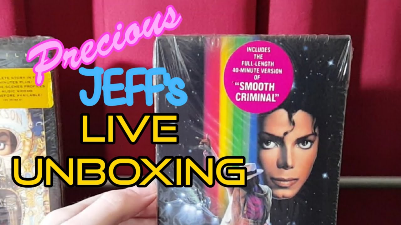 Mail Haul/Unedited VHS Unboxing - Michael Jackson, Queen, Yes