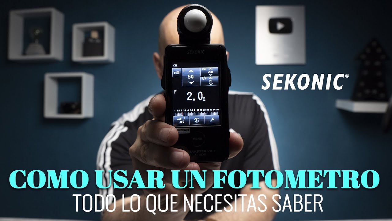 COMO USAR UN FOTOMETRO | TODO LO QUE NECESITAS SABER | SEKONIC L-478