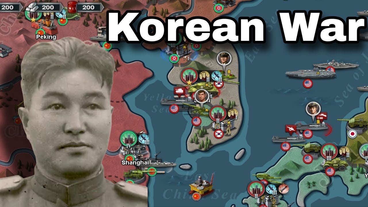 Korean War (WTO Cold War Campaign) #worldconqueror3 #coldwar #koreanwar