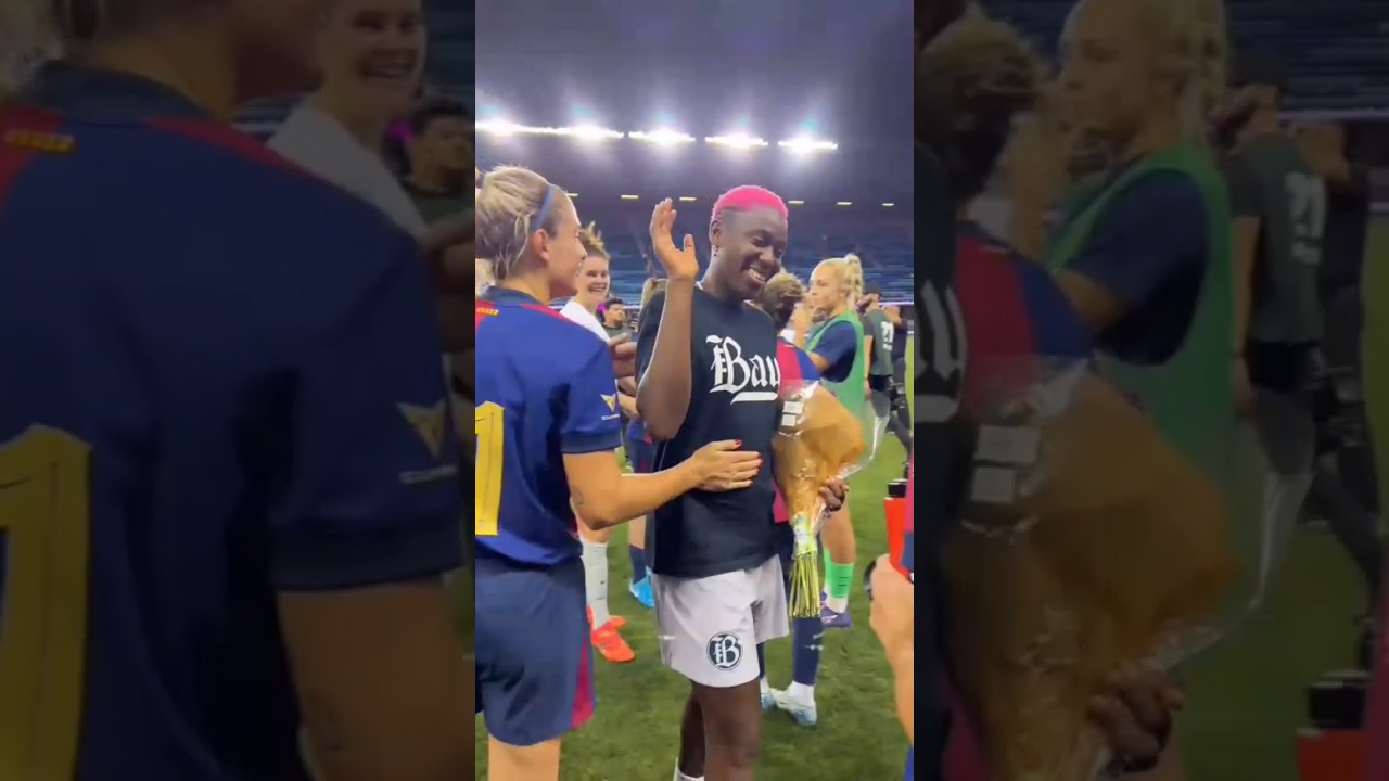 Asisat Oshoala's Barcelona reunion