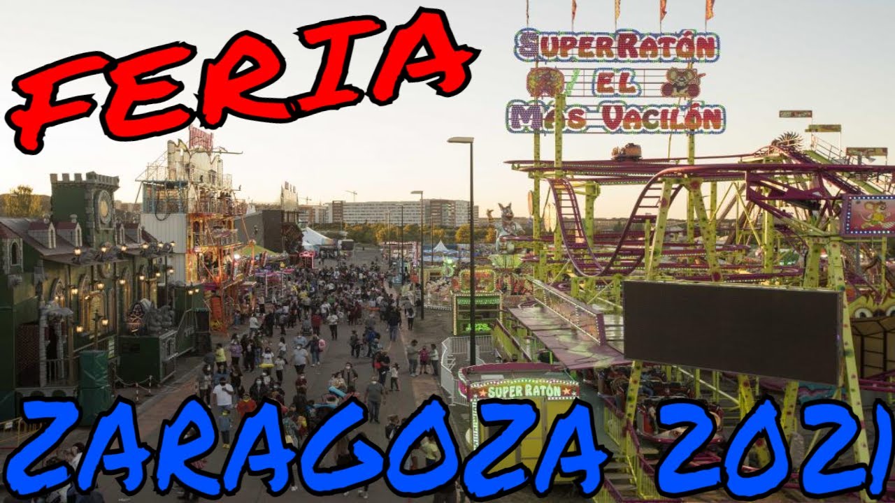 ¡Así es la NUEVA FERIA DEL PILAR DE ZARAGOZA 2021!