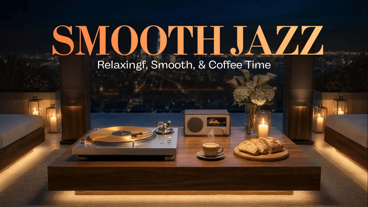 Smooth Jazz and Soulful R&B Saxophone Background Music, Perfect for Working and Relaxing.