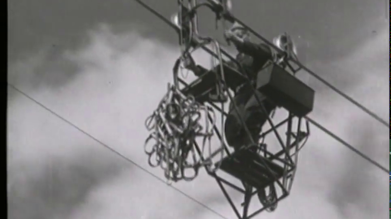 Building the world's first 400 kV line: Harsprånget - Hallsberg 1000 km (in Swedish)