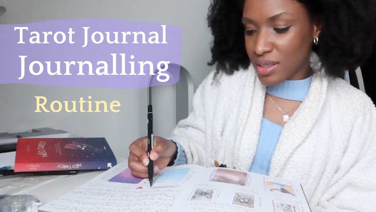 Tarot journal, routine journalling et écriture intuitive